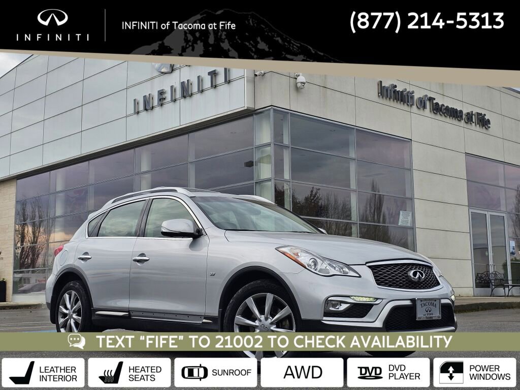 Used 2016 INFINITI QX50 AWD w/ Premium Plus Package