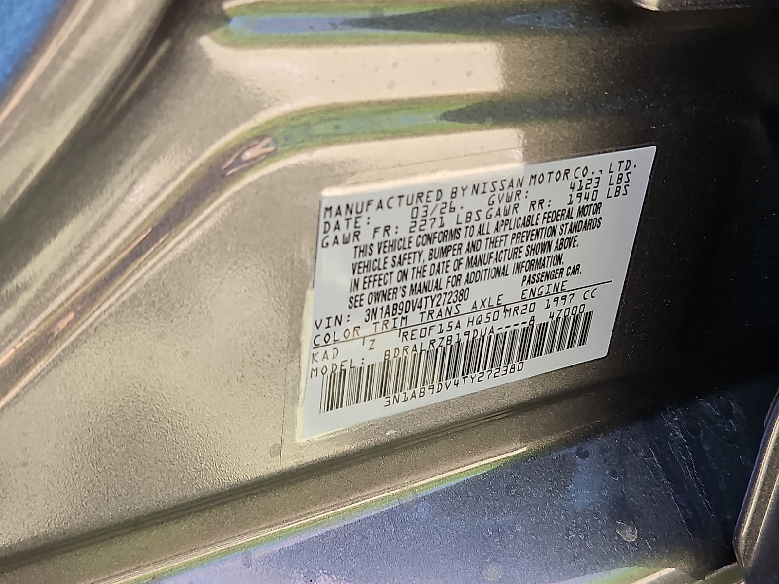 New 2026 Nissan Sentra SR w/ Floor Mat Package FWD image 19