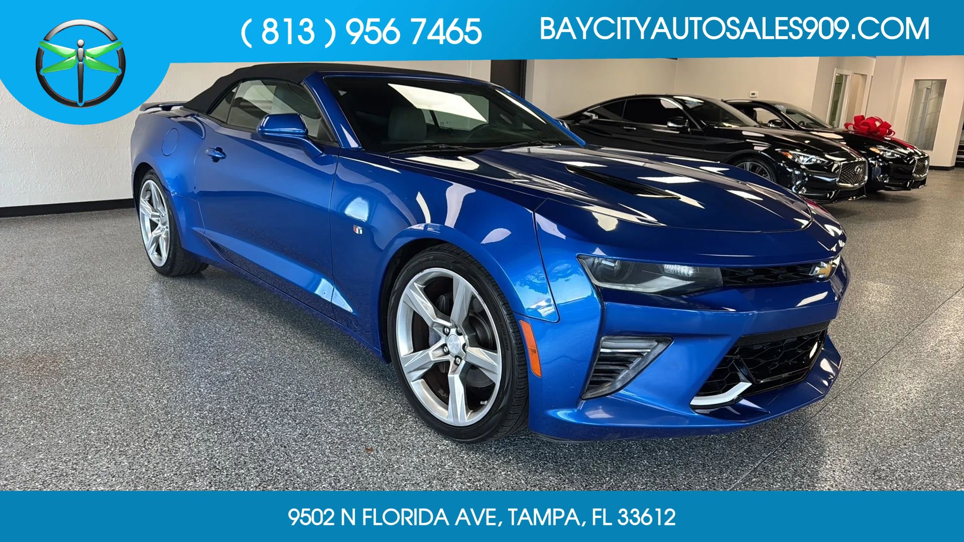 Used 2018 Chevrolet Camaro SS RWD image 1