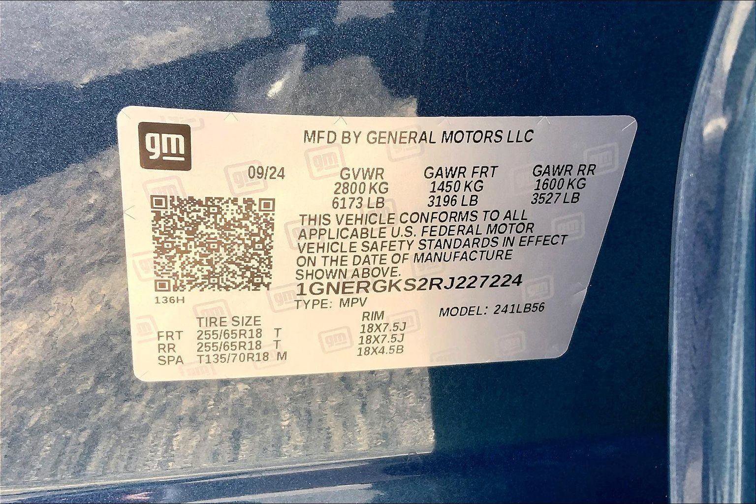 Used 2024 Chevrolet Traverse LT w/ Enhanced Driving Package image 30