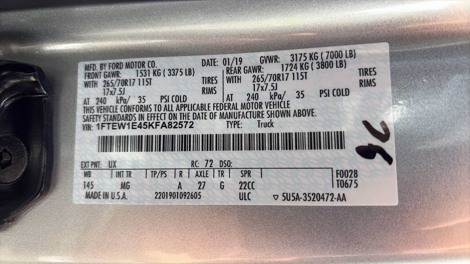 Used 2019 Ford F150 XLT AWD/4WD image 15