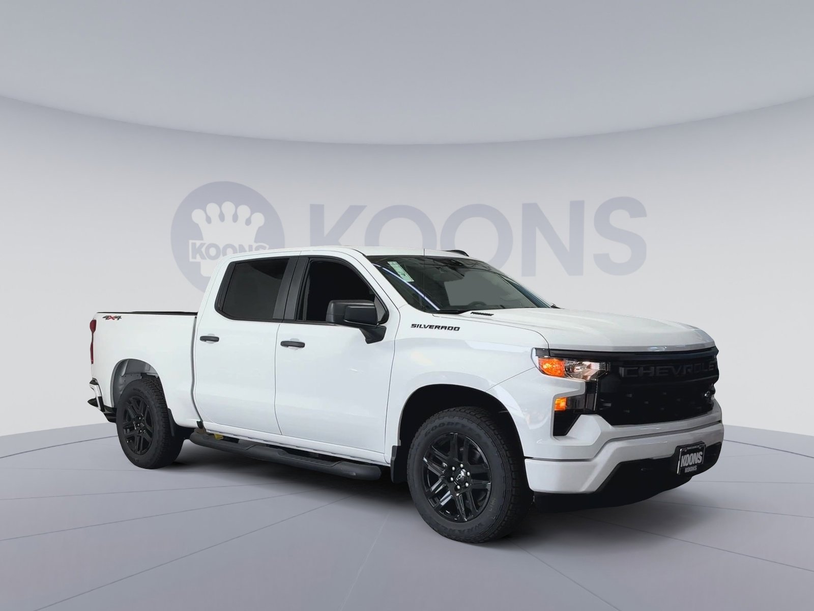 New 2026 Chevrolet Silverado 1500 Custom w/ Turbomax Blackout Package image 2