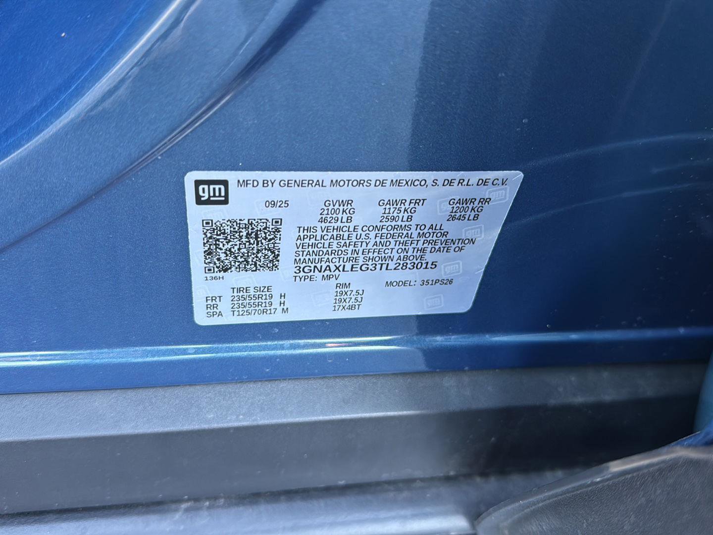 New 2026 Chevrolet Equinox RS w/ Convenience Package III image 31