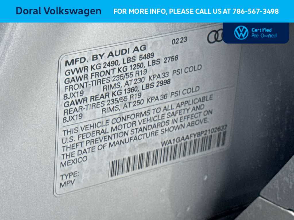 Used 2023 Audi Q5 2.0T Premium w/ Convenience Package image 29