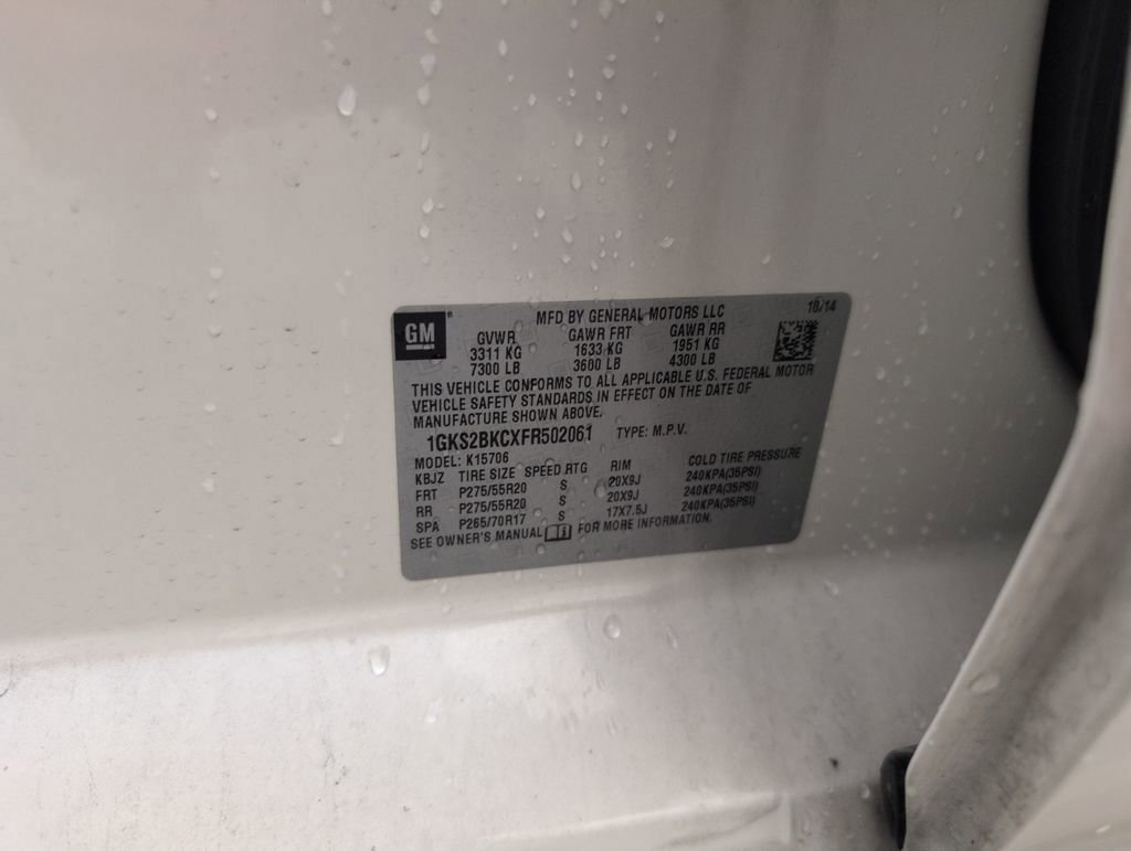 Used 2015 GMC Yukon SLT w/ Open Road Package image 47