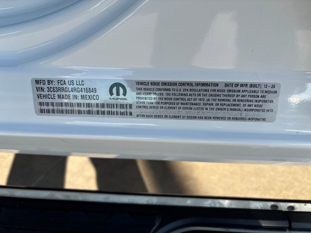 Used 2024 RAM 3500 Tradesman w/ Chrome Appearance Group image 34