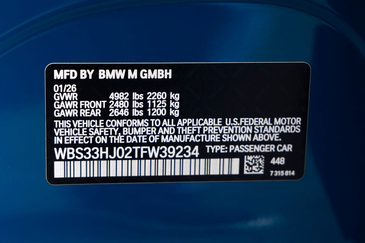 New 2026 BMW M3 Competition w/ M Carbon Exterior Package image 46