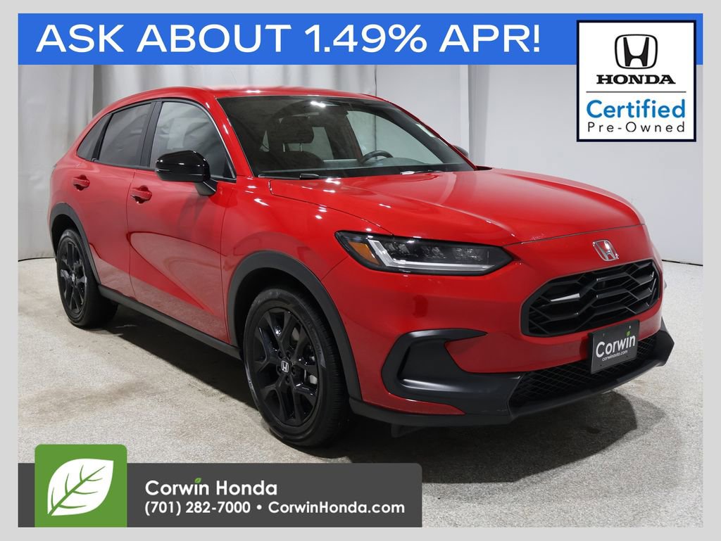 Certified 2025 Honda HR-V Sport