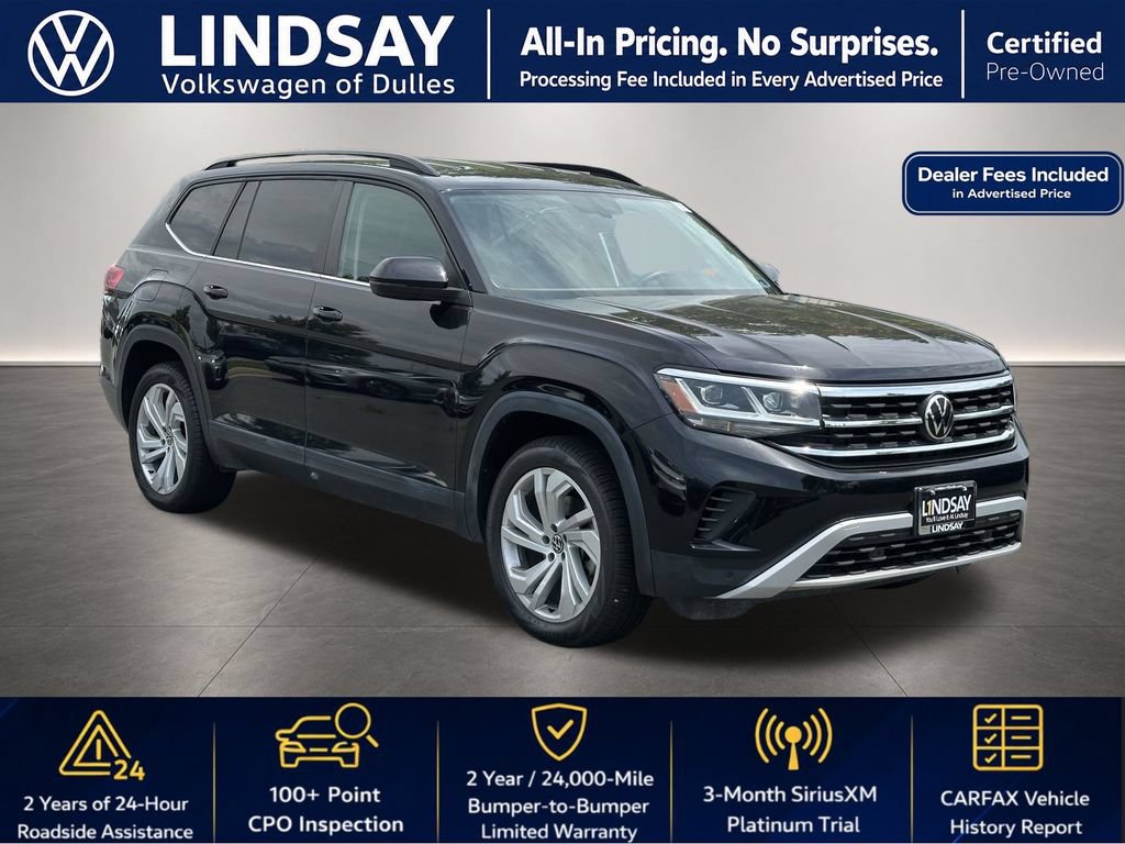 Certified 2021 Volkswagen Atlas SE