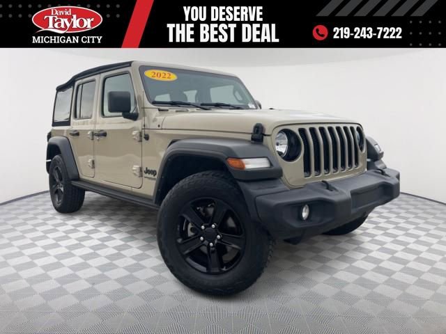 Used 2022 Jeep Wrangler Unlimited Sport image 1
