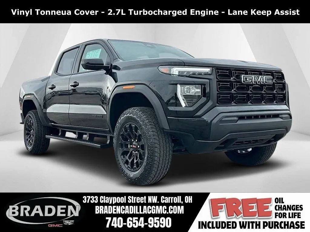 New 2026 GMC Canyon Elevation w/ LPO, Black Badging Package