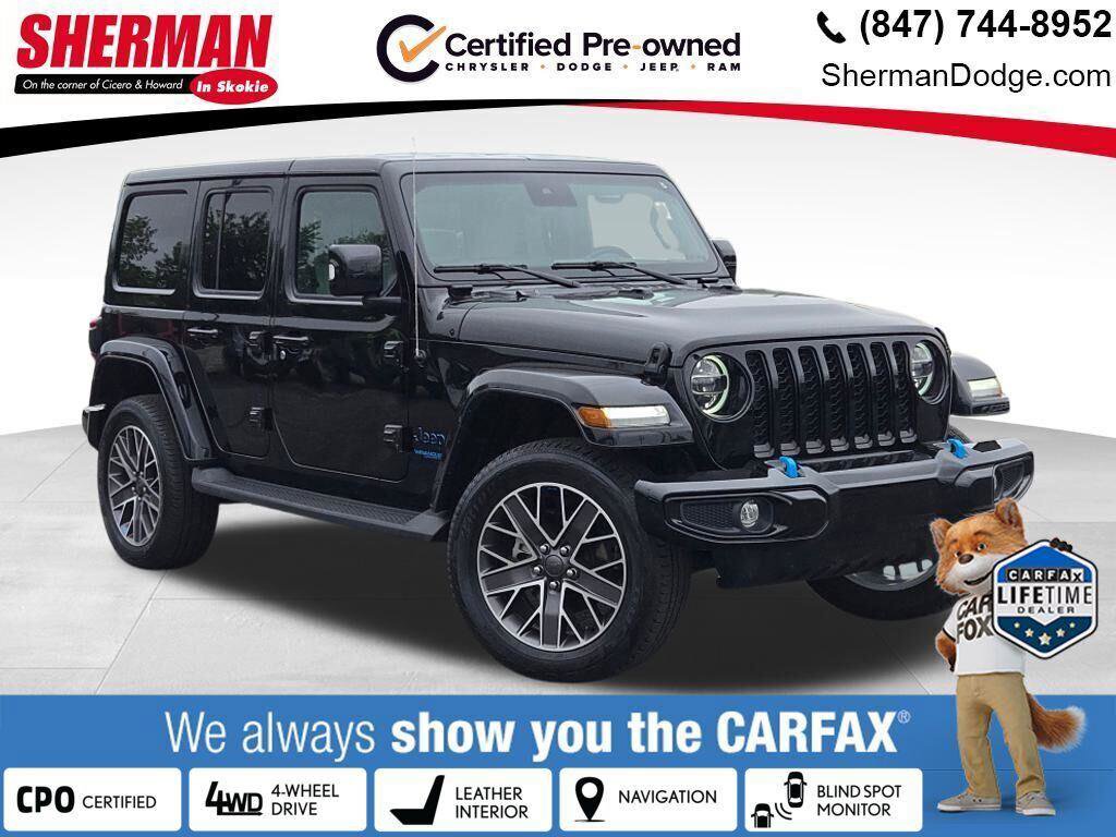 Certified 2022 Jeep Wrangler Unlimited Sahara