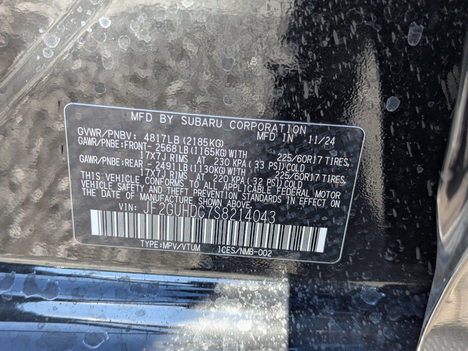 Certified 2025 Subaru Crosstrek 2.0i Premium w/ Convenience Package #2 image 33