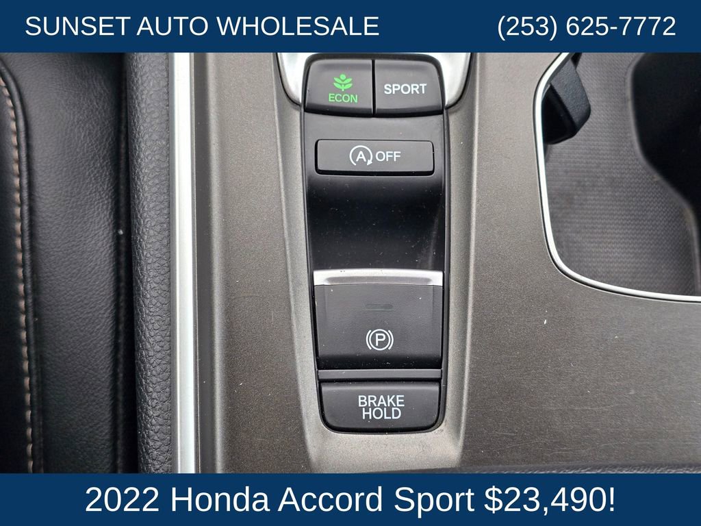Used 2022 Honda Accord Sport image 39