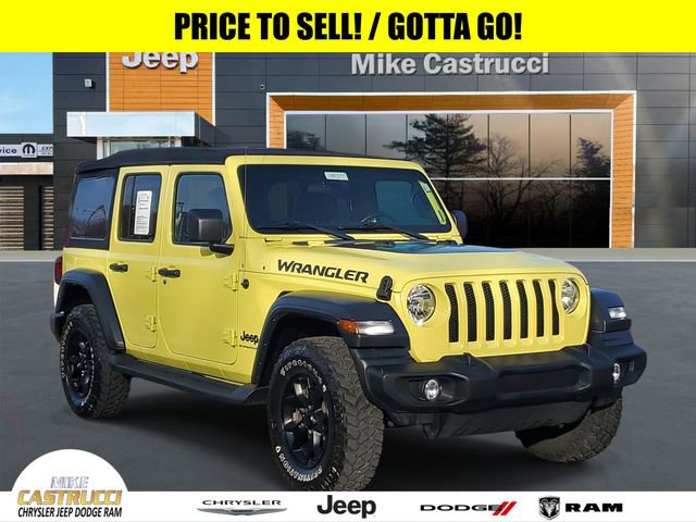 Certified 2023 Jeep Wrangler Unlimited Sport