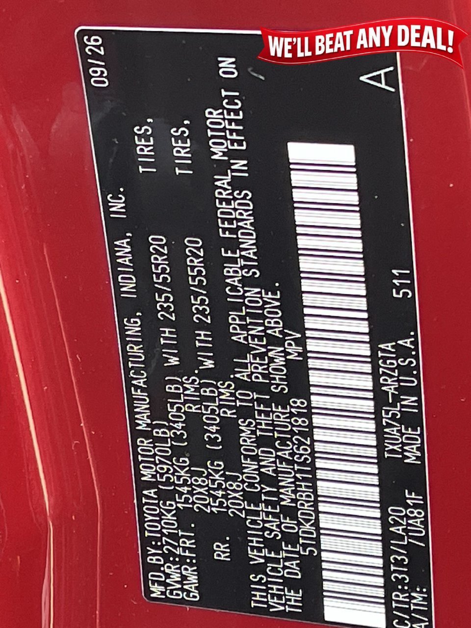 New 2026 Toyota Highlander Platinum AWD/4WD image 28
