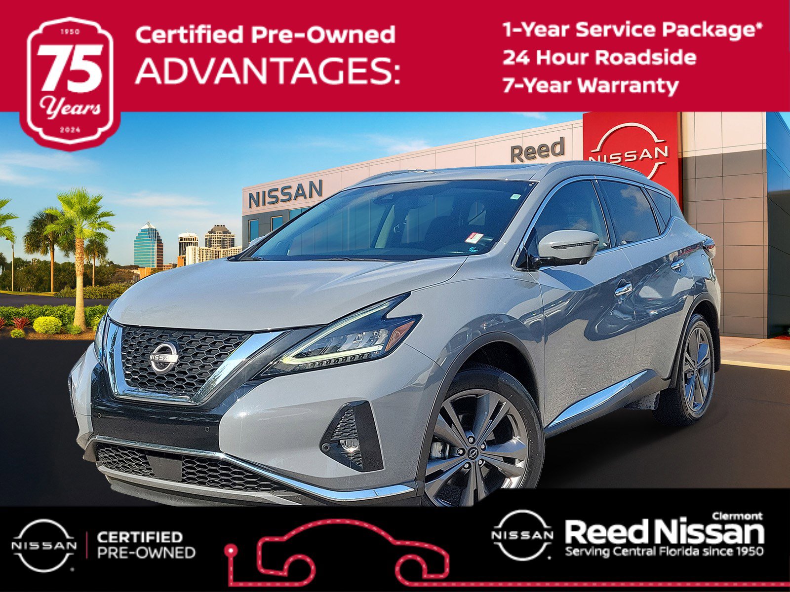 Certified 2024 Nissan Murano Platinum w/ Cargo Package