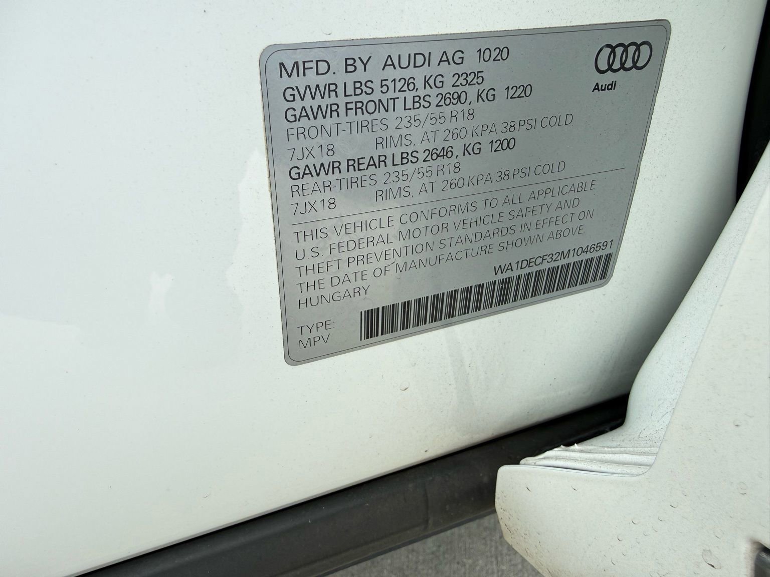Used 2021 Audi Q3 2.0T Premium w/ Convenience Package image 10