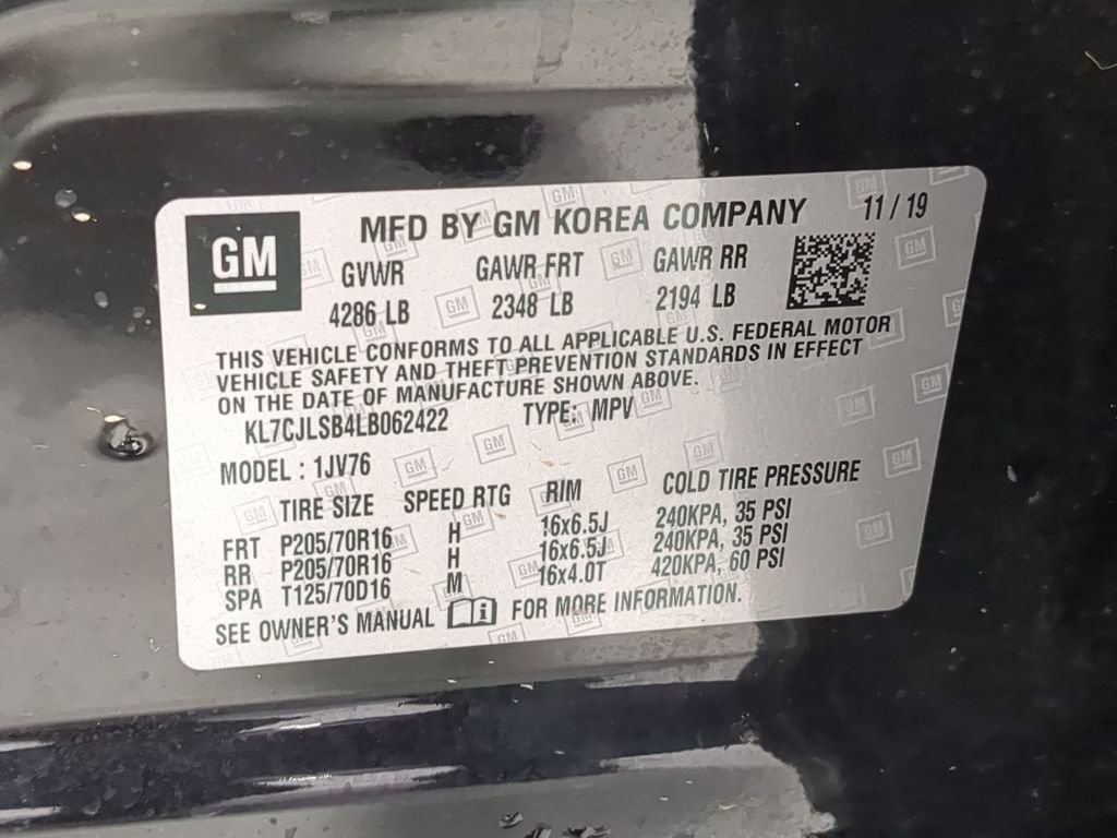 Used 2020 Chevrolet Trax LT w/ LT Convenience Package image 41