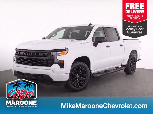 Used 2025 Chevrolet Silverado 1500 Custom w/ LPO, Dark Essentials Package