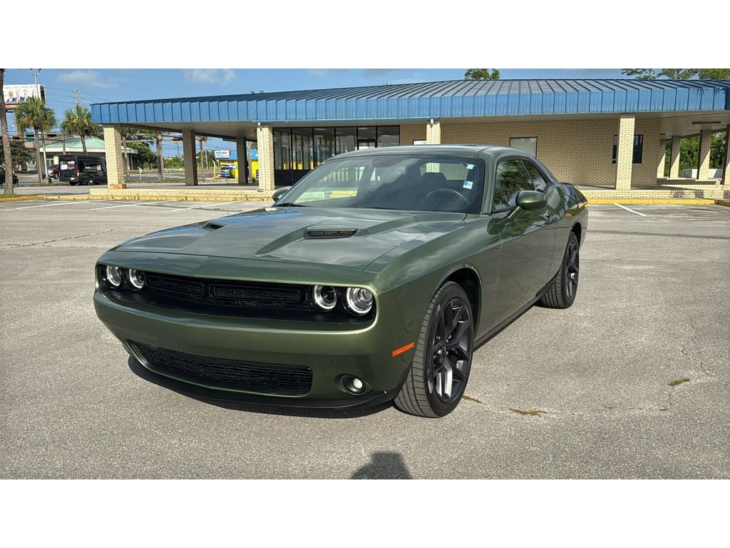 Used 2022 Dodge Challenger SXT w/ Blacktop Package RWD image 2