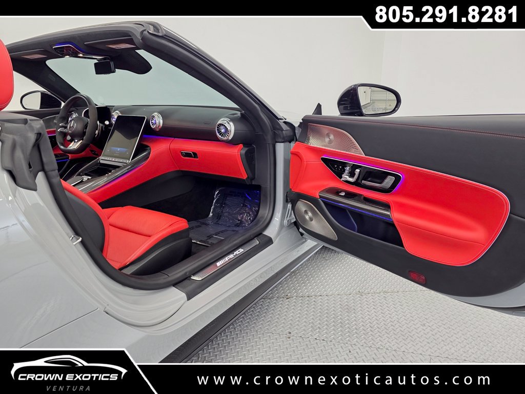 Used 2022 Mercedes-Benz SL 63 AMG 4MATIC w/ AMG Aerodynamic Package image 33