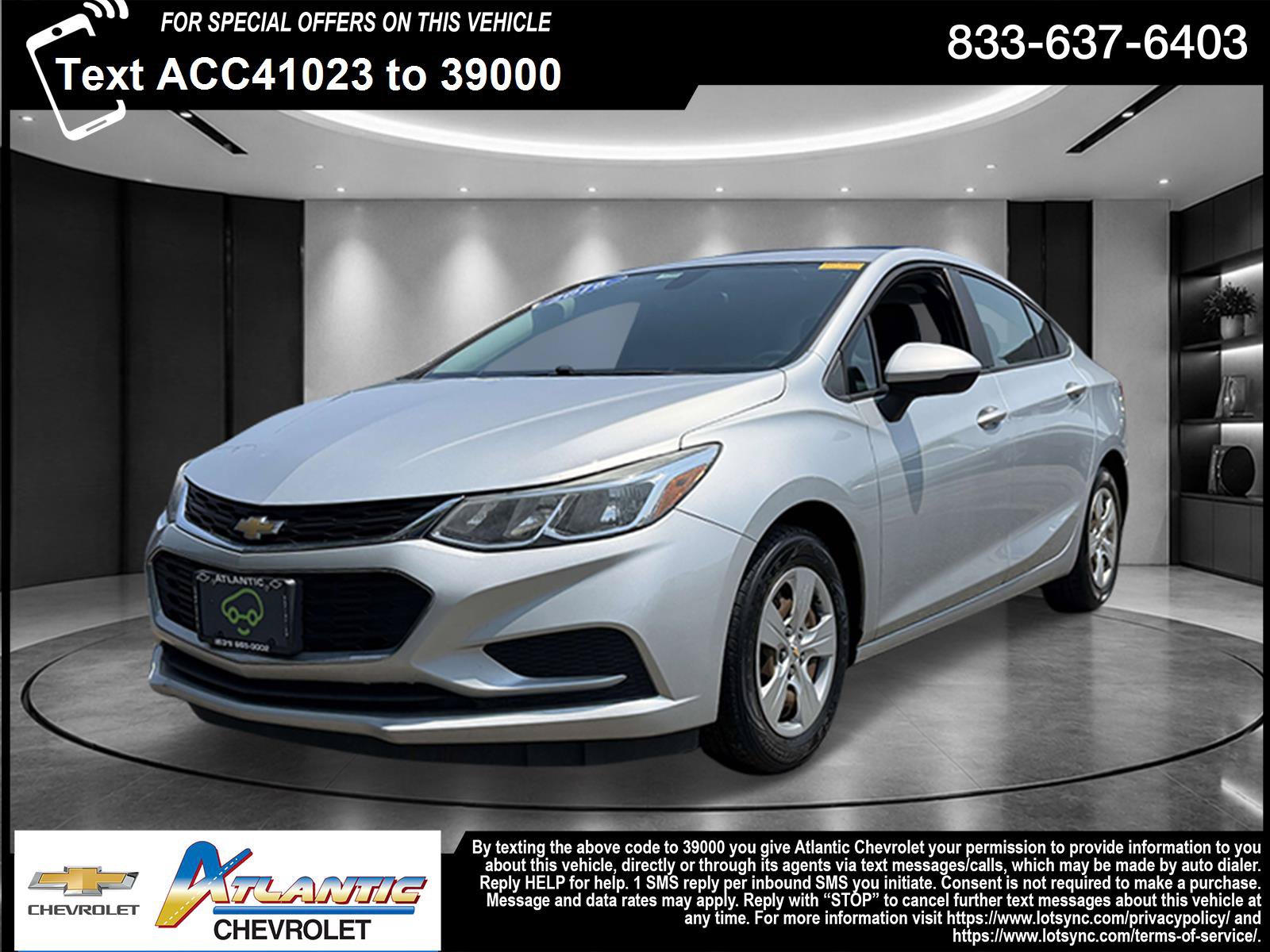 Certified 2016 Chevrolet Cruze LS w/ LS Fleet Convenience Package
