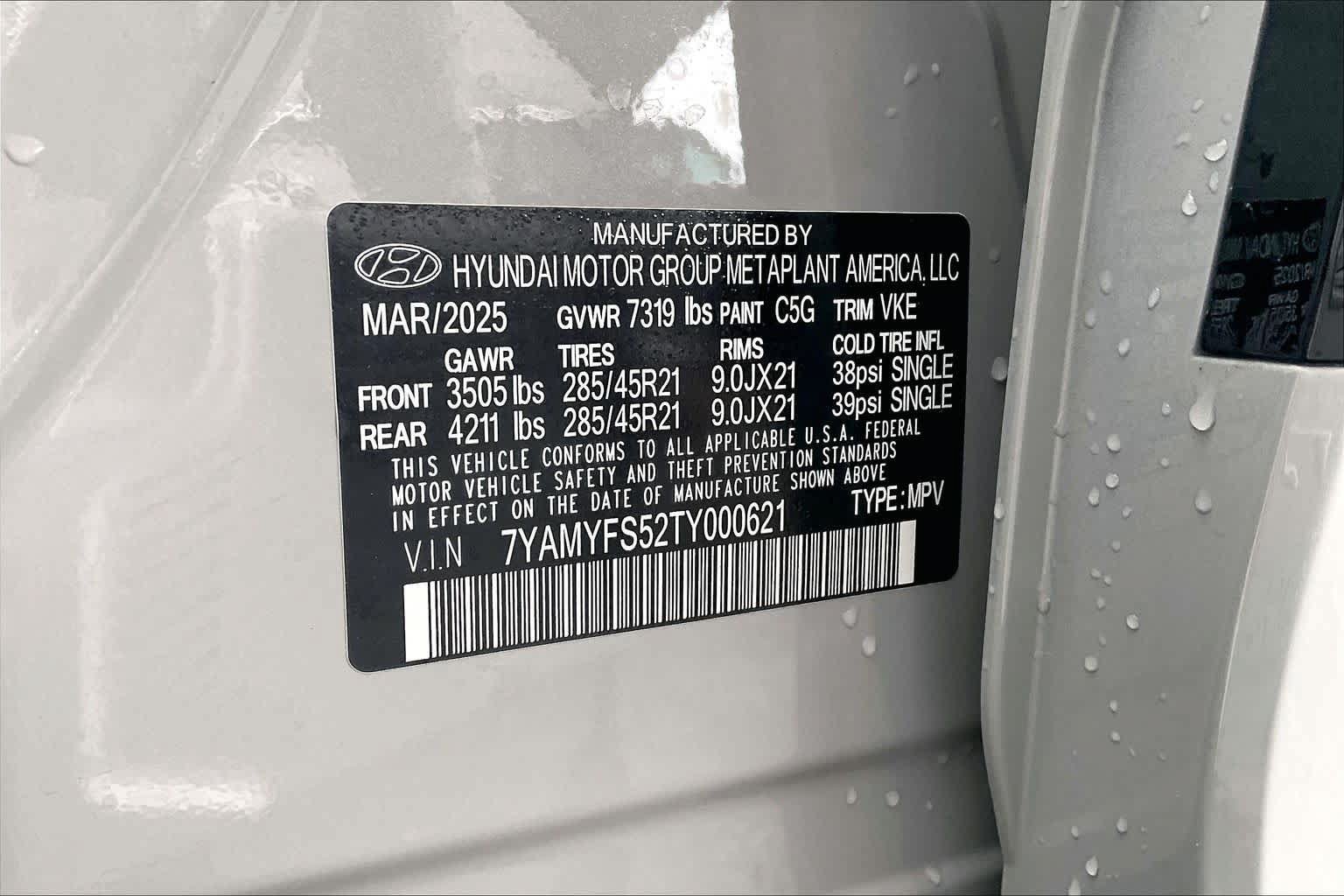 Certified 2026 Hyundai Ioniq 9 Calligraphy AWD/4WD image 33