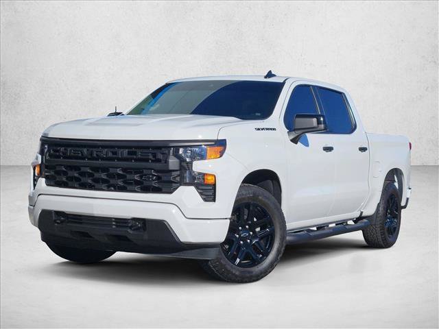 Certified 2025 Chevrolet Silverado 1500 Custom w/ Turbomax Blackout Package RWD image 4