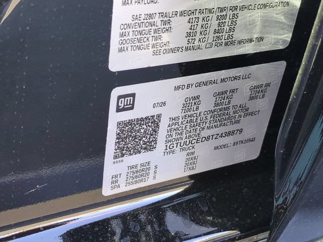 New 2026 GMC Sierra 1500 Elevation w/ LPO, Elevation Black Package AWD/4WD image 35