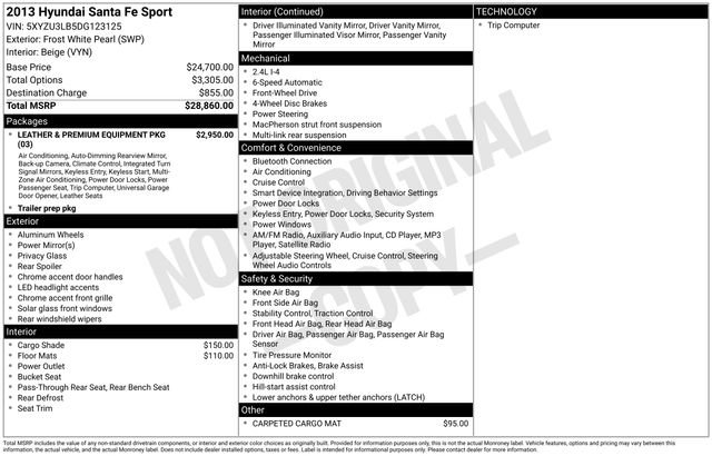 Used 2013 Hyundai Santa Fe Sport image 4