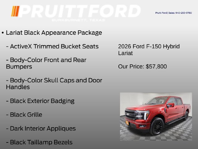 Used 2026 Ford F150 Lariat w/ Equipment Group 501A Mid AWD/4WD image 7