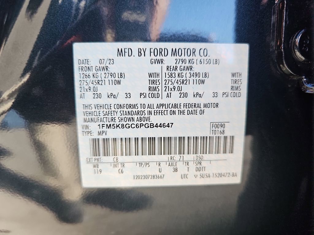 Used 2023 Ford Explorer ST w/ Equipment Group 401A AWD/4WD image 26