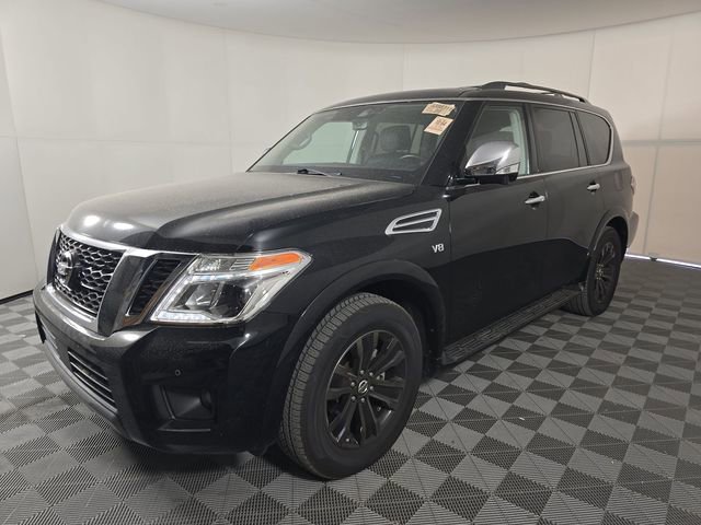 Used 2020 Nissan Armada Platinum w/ Captain's Chairs Package RWD image 1