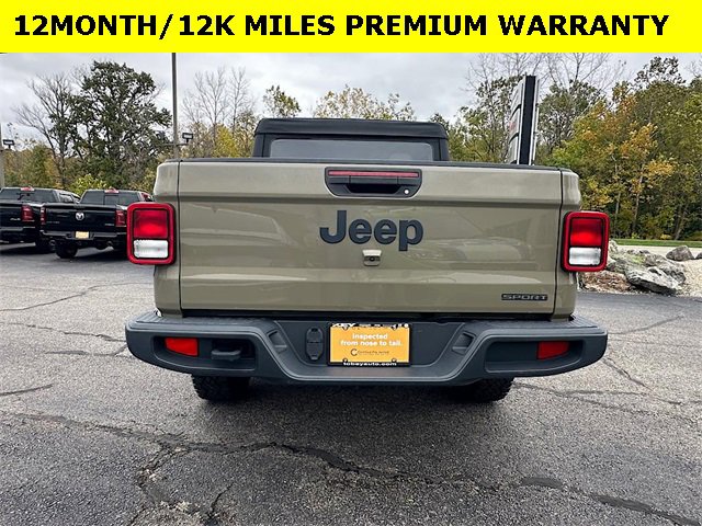 Certified 2020 Jeep Gladiator Sport image 8