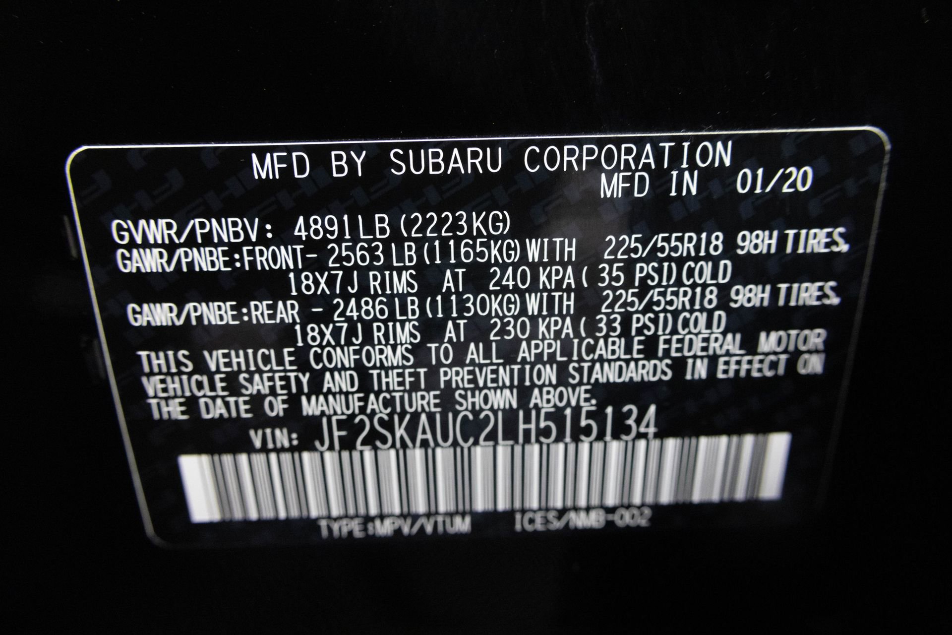 Used 2020 Subaru Forester Limited image 46