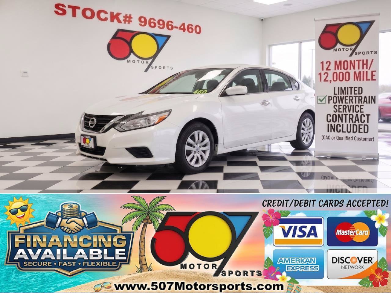 Used 2016 Nissan Altima 2.5 S w/ Power Driver Seat Package FWD image 1