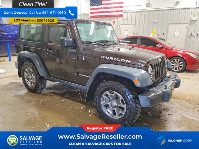 Used 2013 Jeep Wrangler Rubicon w/ PWR Convenience Group AWD/4WD image 5
