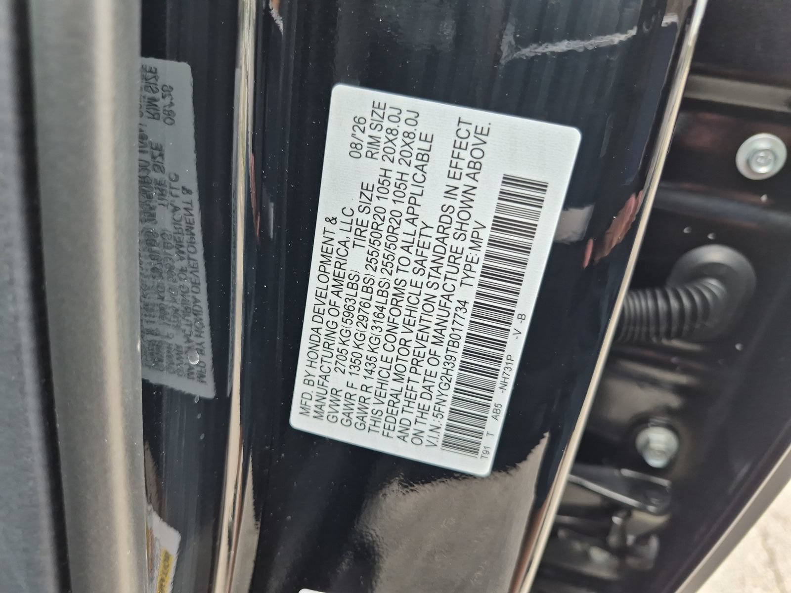 New 2026 Honda Pilot Sport image 24