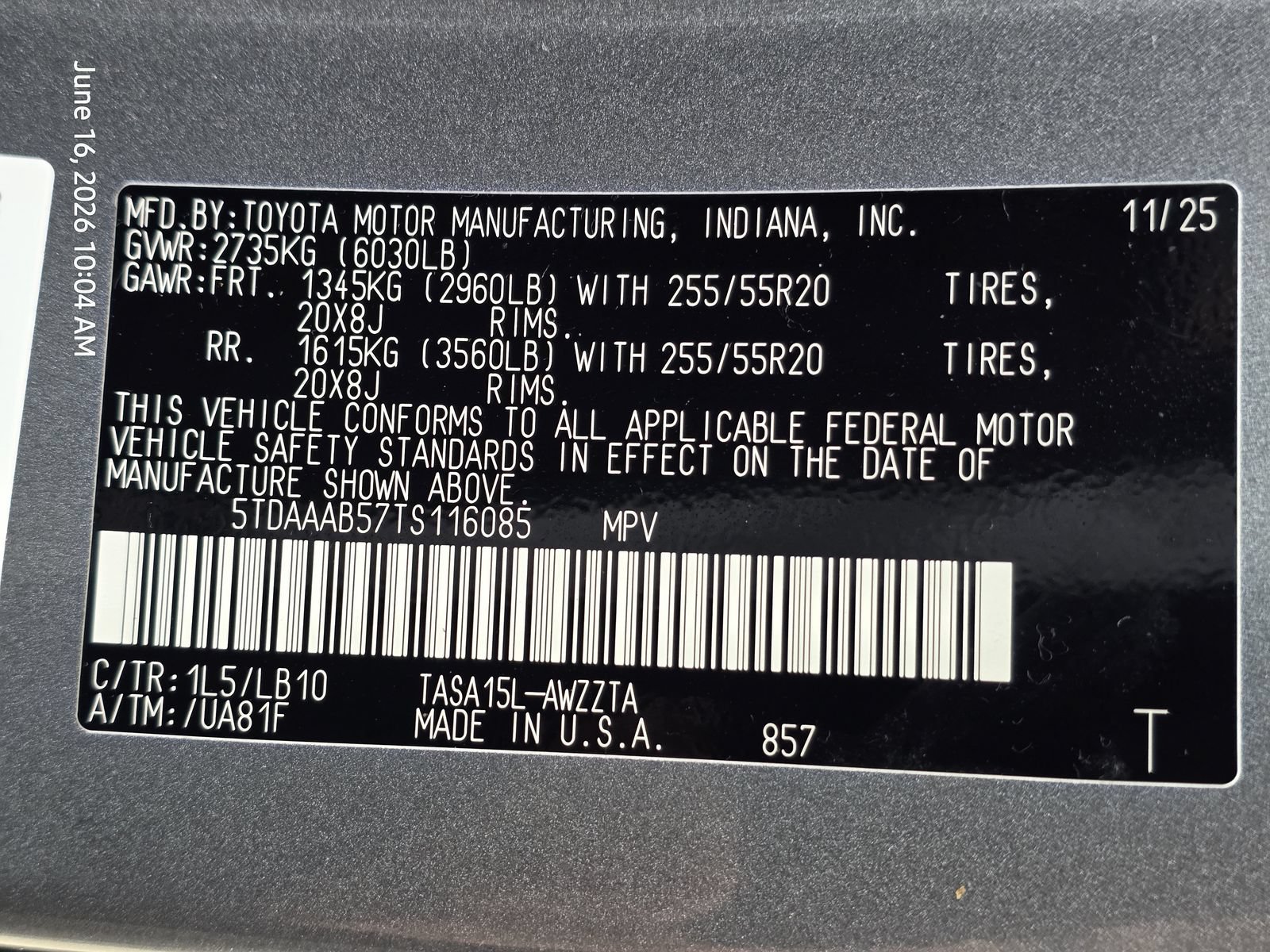 Used 2026 Toyota Grand Highlander AWD image 36