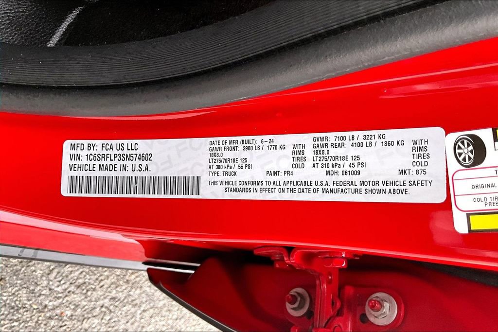 Used 2025 RAM 1500 Rebel w/ Rebel Level 1 Equipment Group image 19