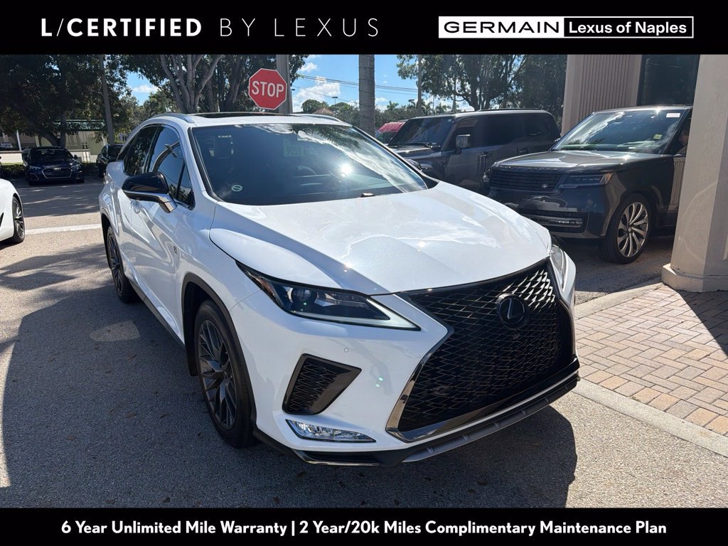 Certified 2022 Lexus RX 350 F Sport w/ Accessory Package AWD/4WD image 1