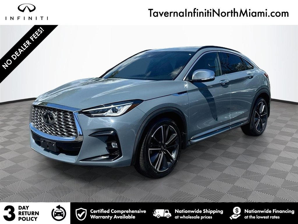 Certified 2023 INFINITI QX55 Luxe w/ Accent Package