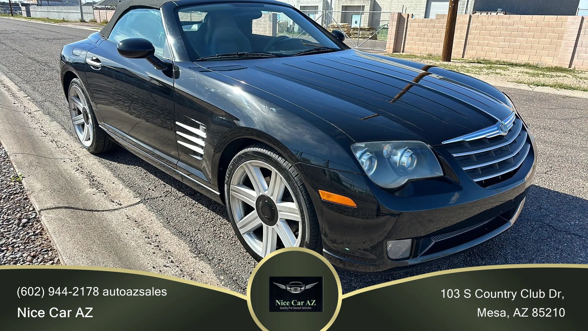 Used 2005 Chrysler Crossfire Limited RWD image 1