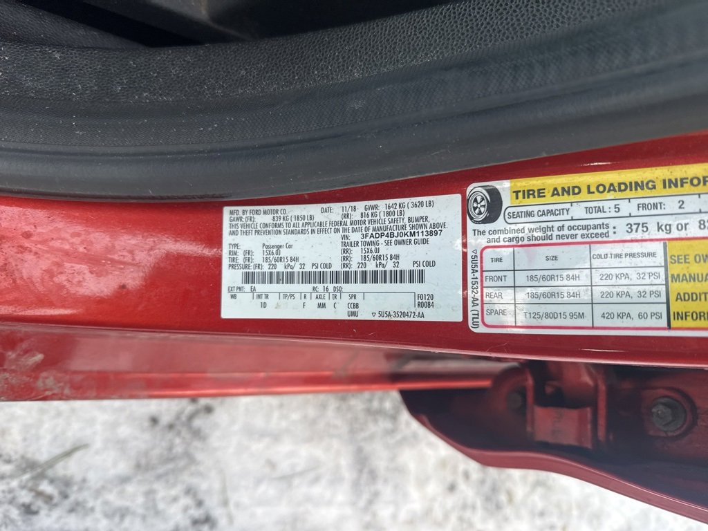 Used 2019 Ford Fiesta SE image 13