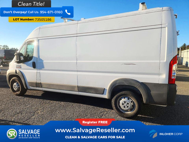 Used 2017 RAM ProMaster 2500 w/ Mopar Trailer Tow Group FWD image 3