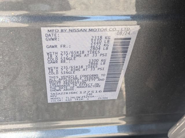 Used 2024 Nissan Murano SV FWD image 33