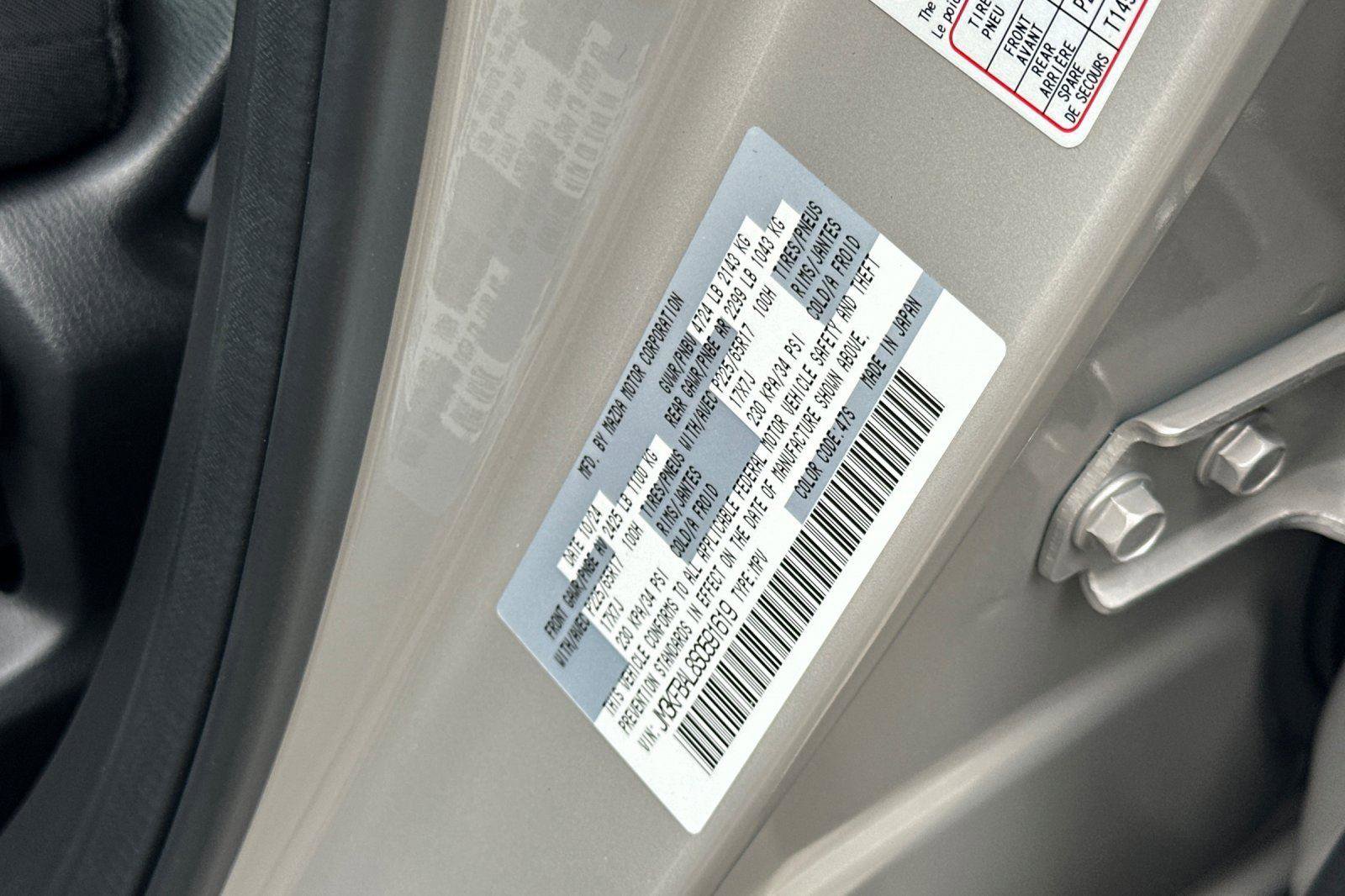 Certified 2025 MAZDA CX-5 AWD 2.5 S image 30