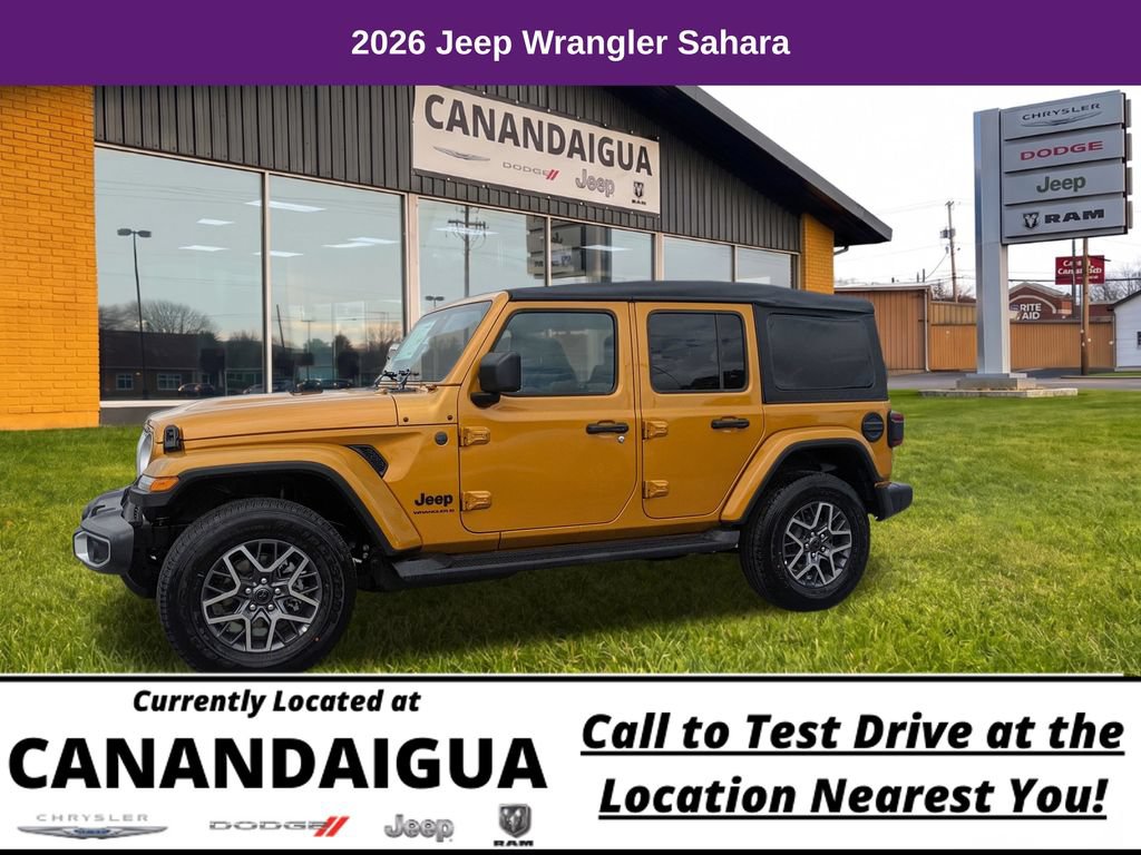 New 2026 Jeep Wrangler Unlimited Sahara AWD/4WD image 4