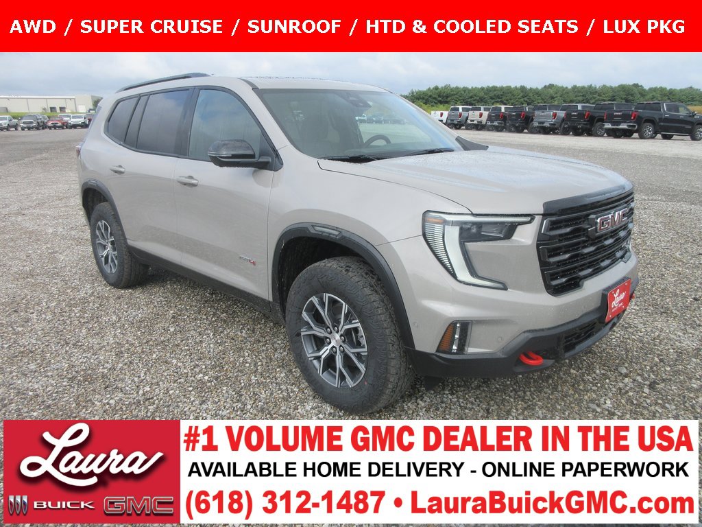 New 2026 GMC Acadia AT4 w/ Super Cruise Package